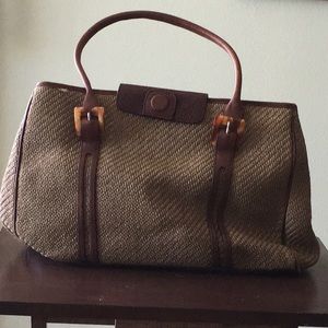 Brown Adrienne Vittadini Tote Bag